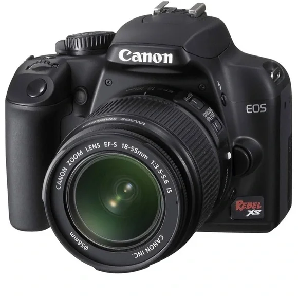 CANON REBEL XS EOS Digital Camera pop out  display screen IMAGE STABILIZER LENSE - Picture 4 of 16